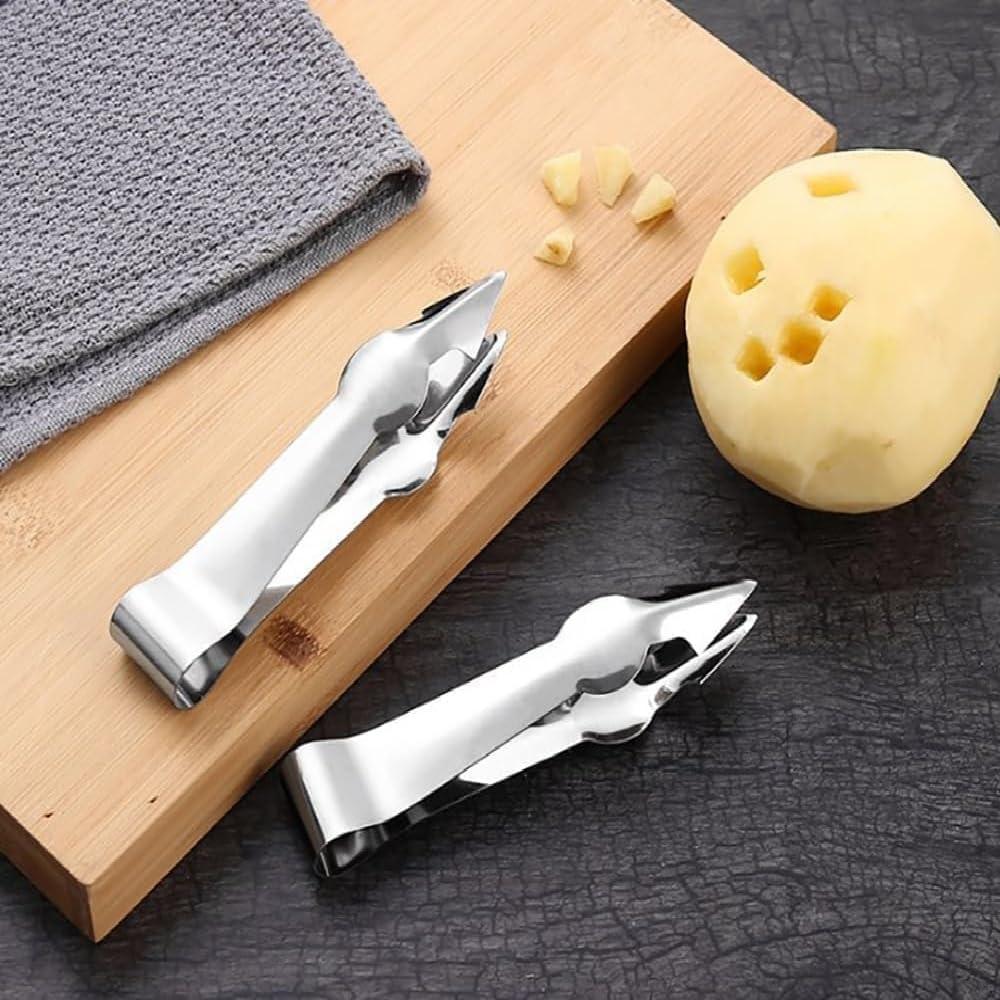 Clip Removedor de Tallo de Frutas TypoGrove - Acero Inoxidable