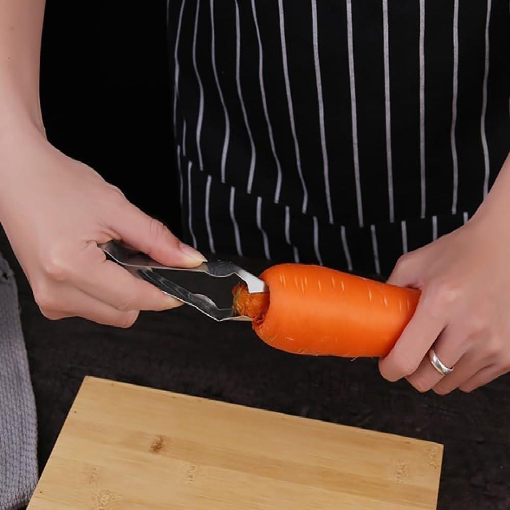 Clip Removedor de Tallo de Frutas TypoGrove - Acero Inoxidable