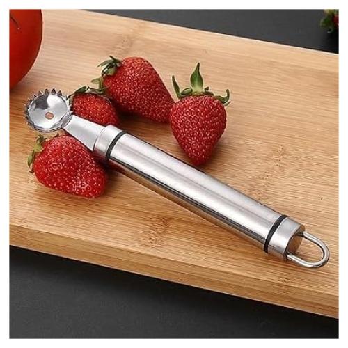 Herramienta de deshuesar fresas y tomates DPWOUM de acero inoxidable