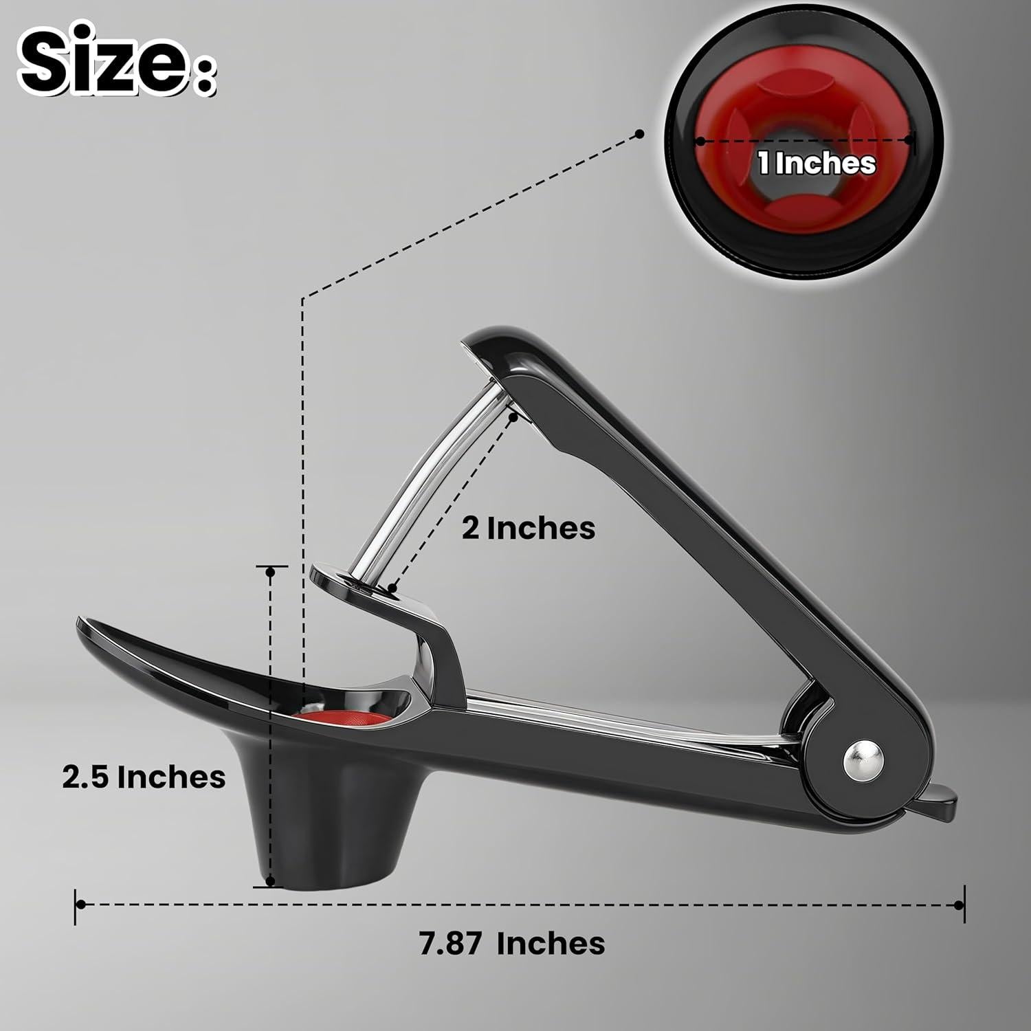 Deshuesador de Cereza VOVEA de Acero Inoxidable - Fácil Uso