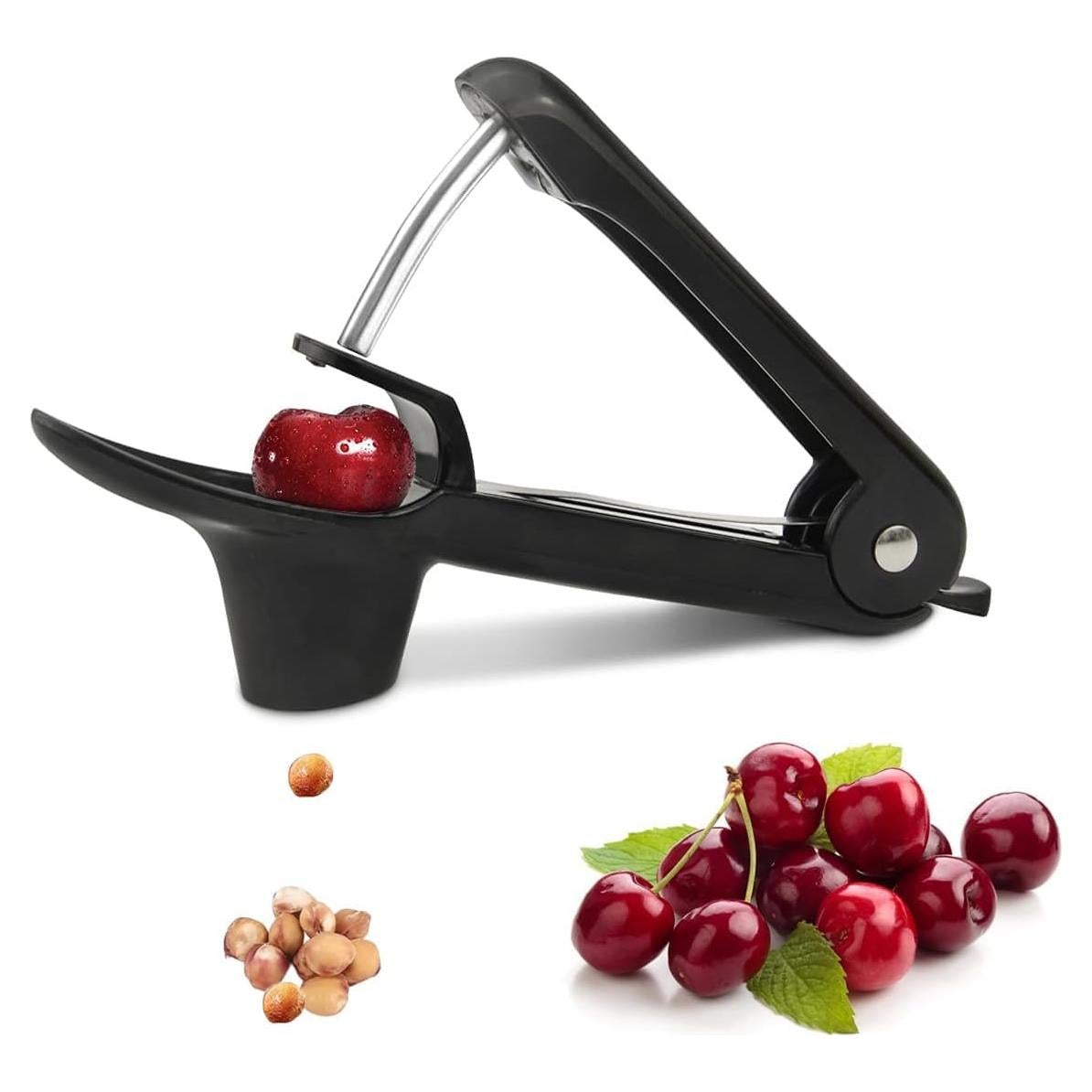 Herramienta Quita Huesos de Cereza Racoshk - Negro, 2.79 cm