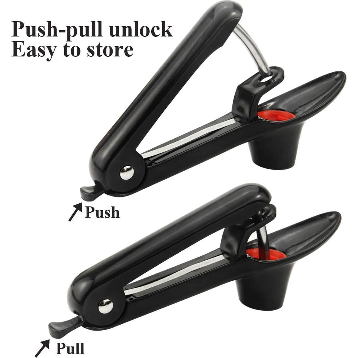 Herramienta Quita Huesos de Cereza Racoshk - Negro, 2.79 cm