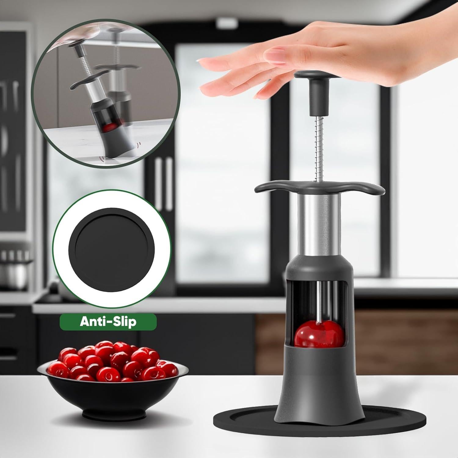 Removedor de Huesos de Cereza PIUGERU 33mm Acero Inoxidable