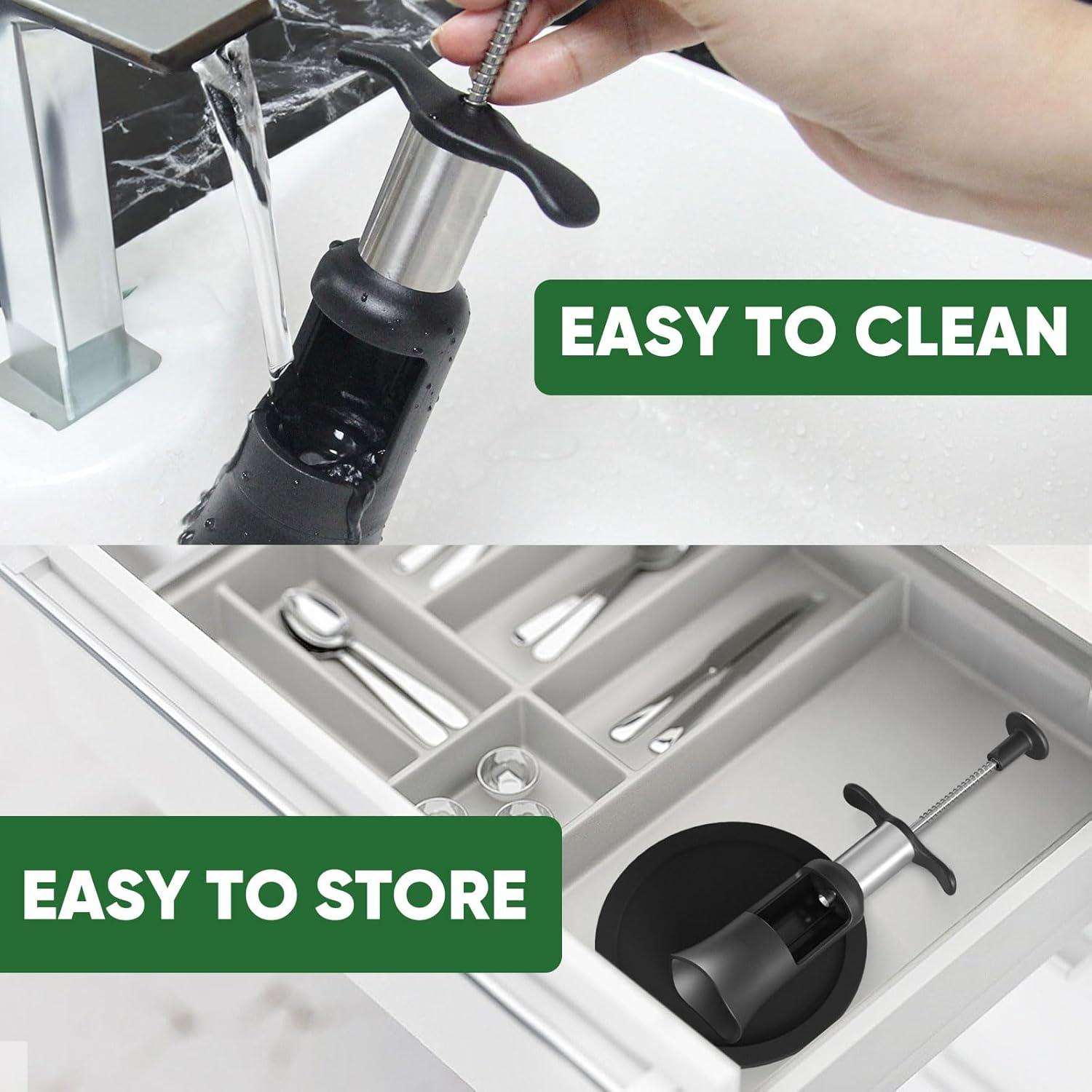 Removedor de Huesos de Cereza PIUGERU 33mm Acero Inoxidable