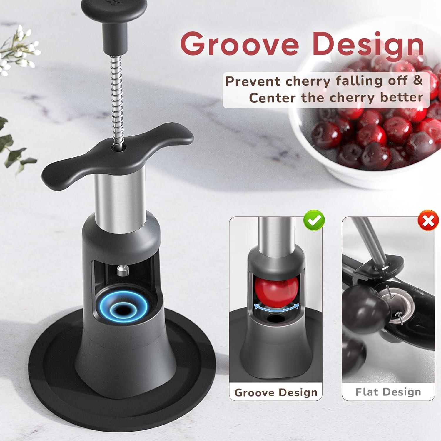 Removedor de Huesos de Cereza PIUGERU Grande 33mm Acero Inoxidable