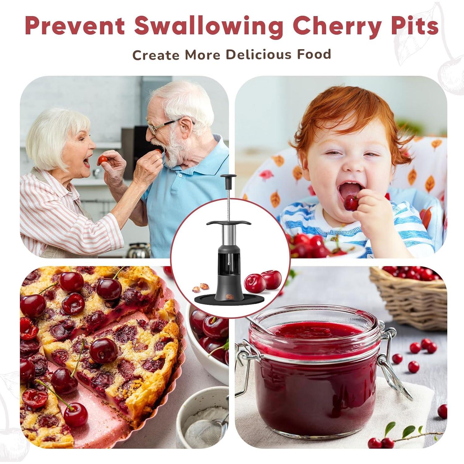 Removedor de Huesos de Cereza PIUGERU Grande 33mm Acero Inoxidable