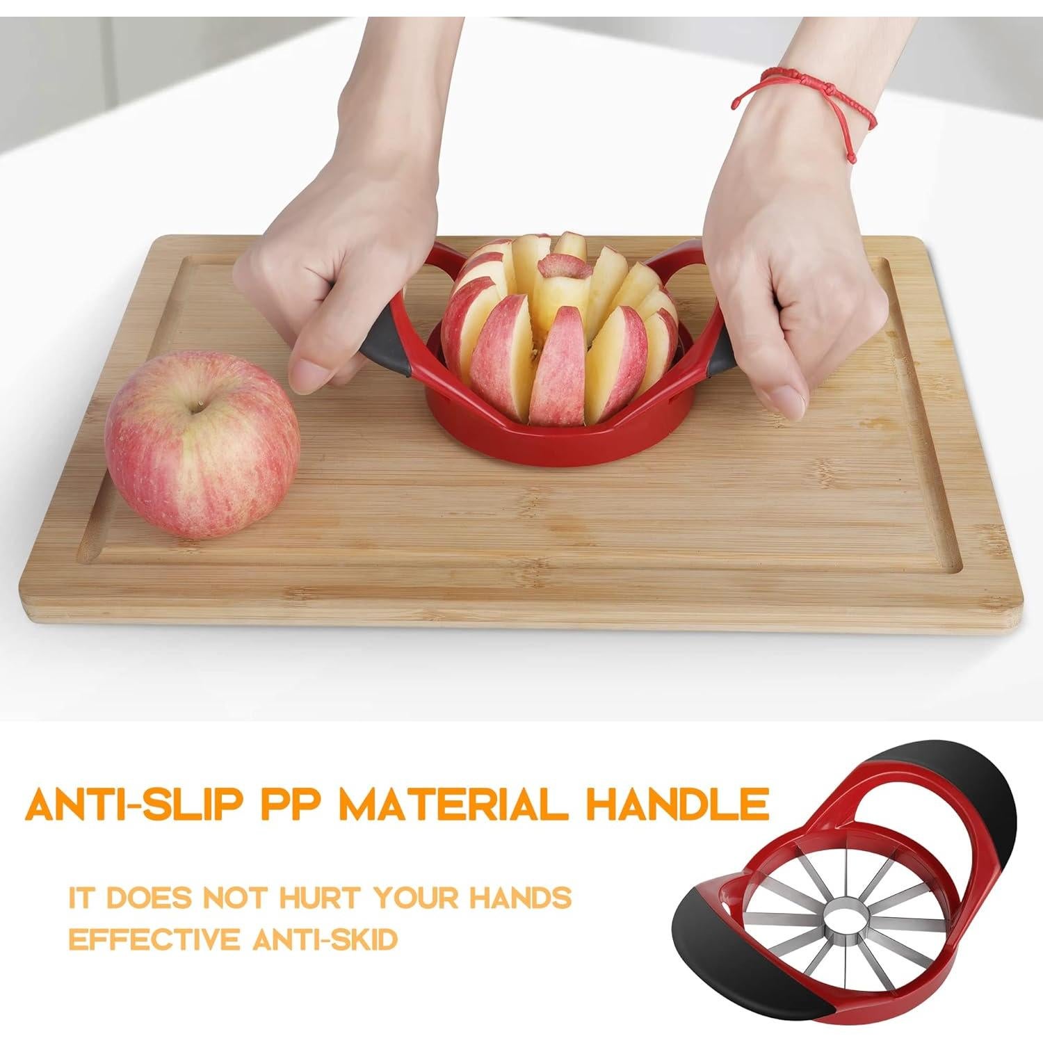 Cortador de Manzanas Supercenter 12 Cuchillas Acero Inoxidable