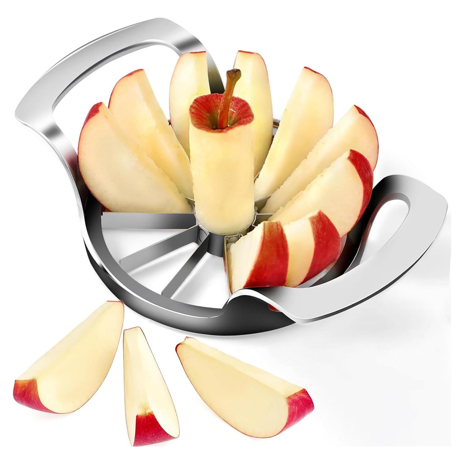 Cortador de Manzanas AUBENR 12 Cuchillas Acero Inoxidable 304