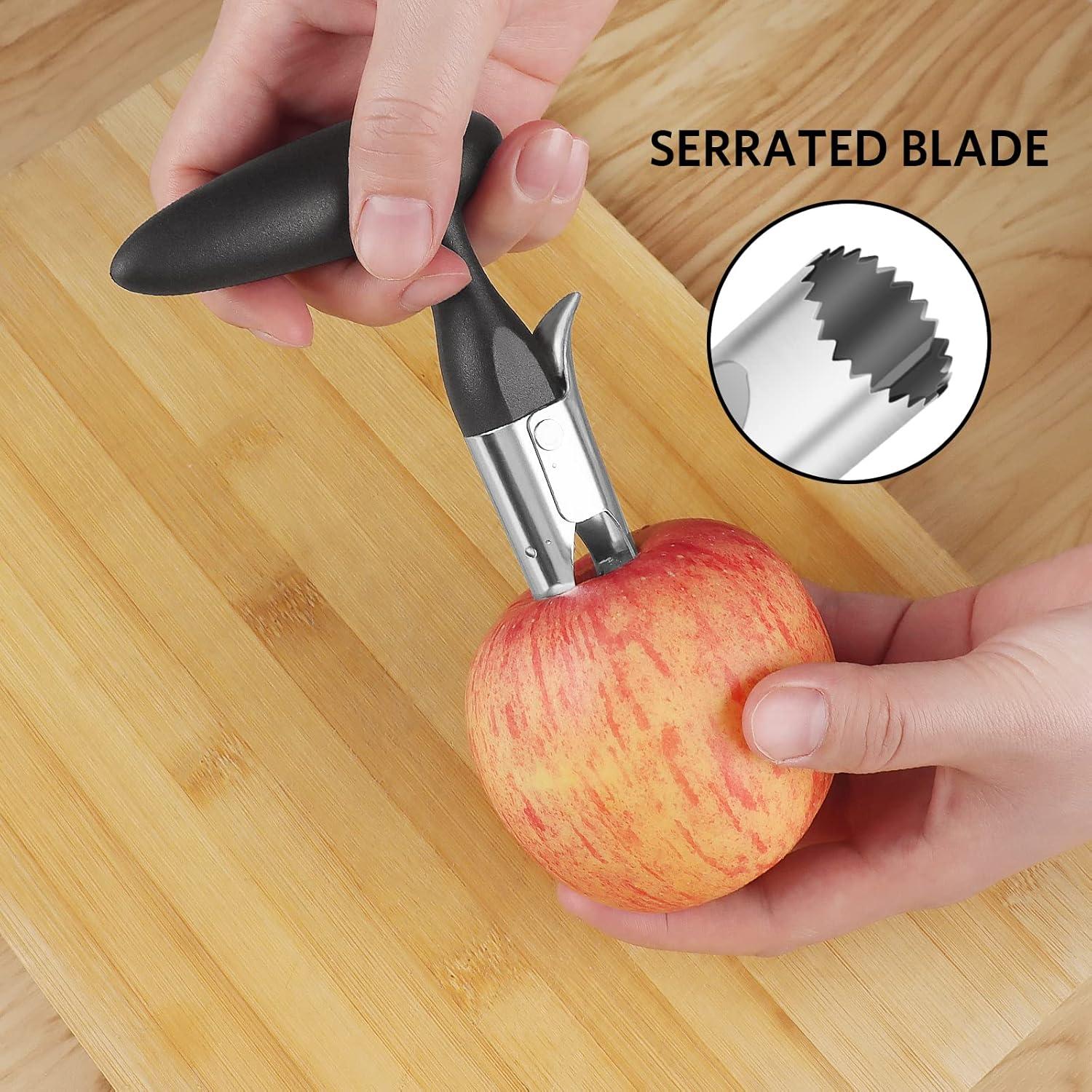 Juego de Cortador y Descorazonador de Manzanas Asdirne 18cm