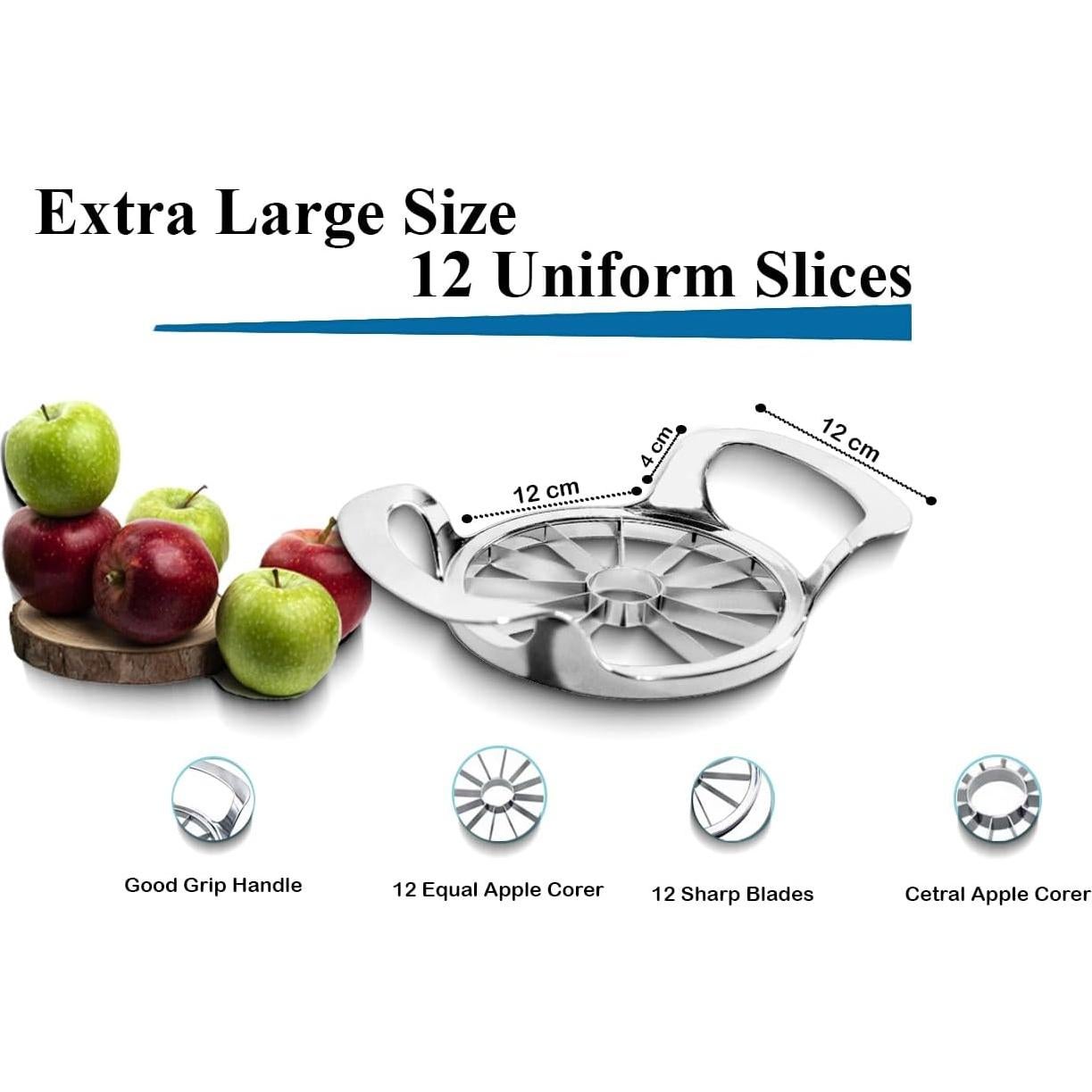 Cortador y Descorazonador de Manzanas KNS ESSENTIALS 12 Cuchillas