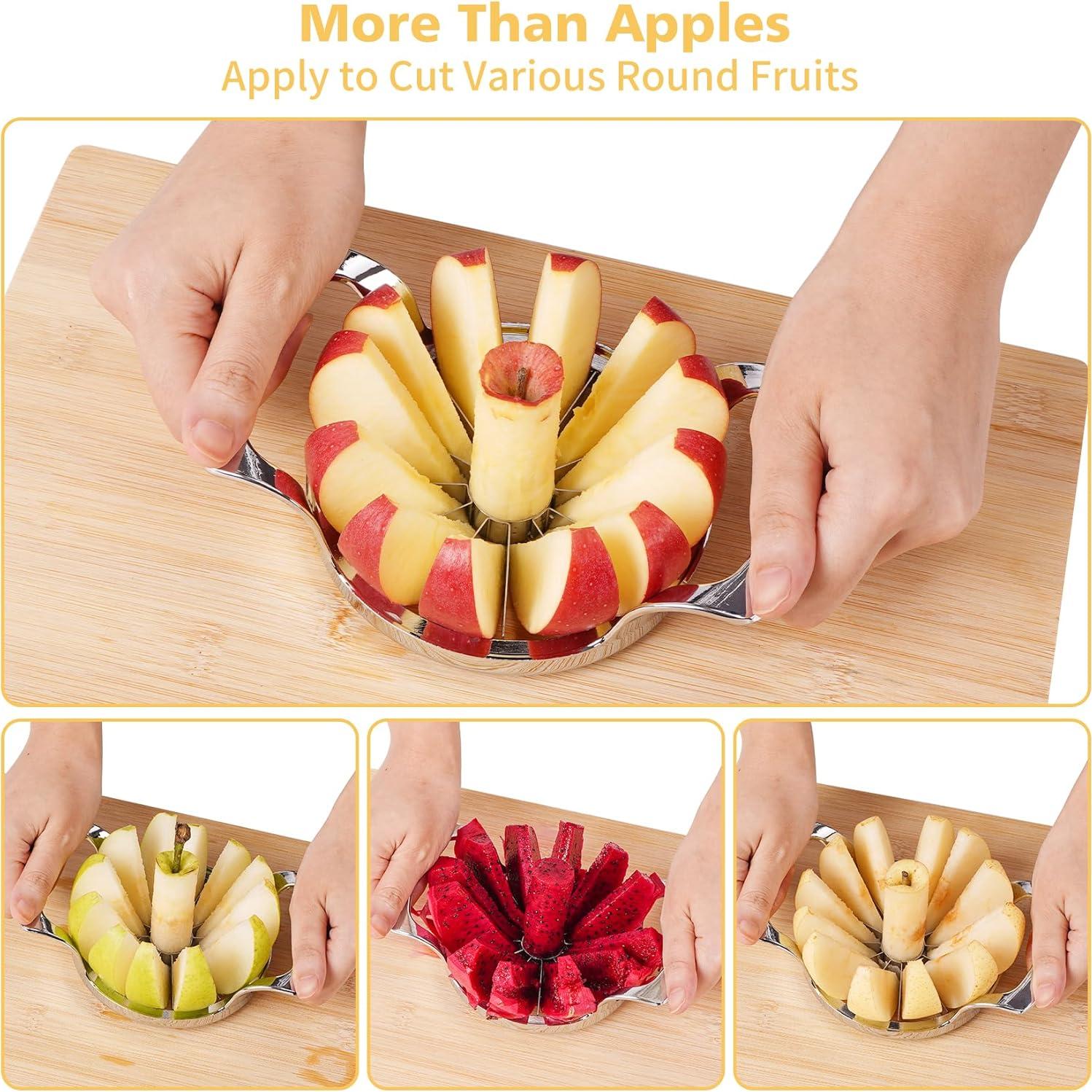 Cortador de Manzanas SAVORLIVING 12 Cuchillas Acero Inoxidable