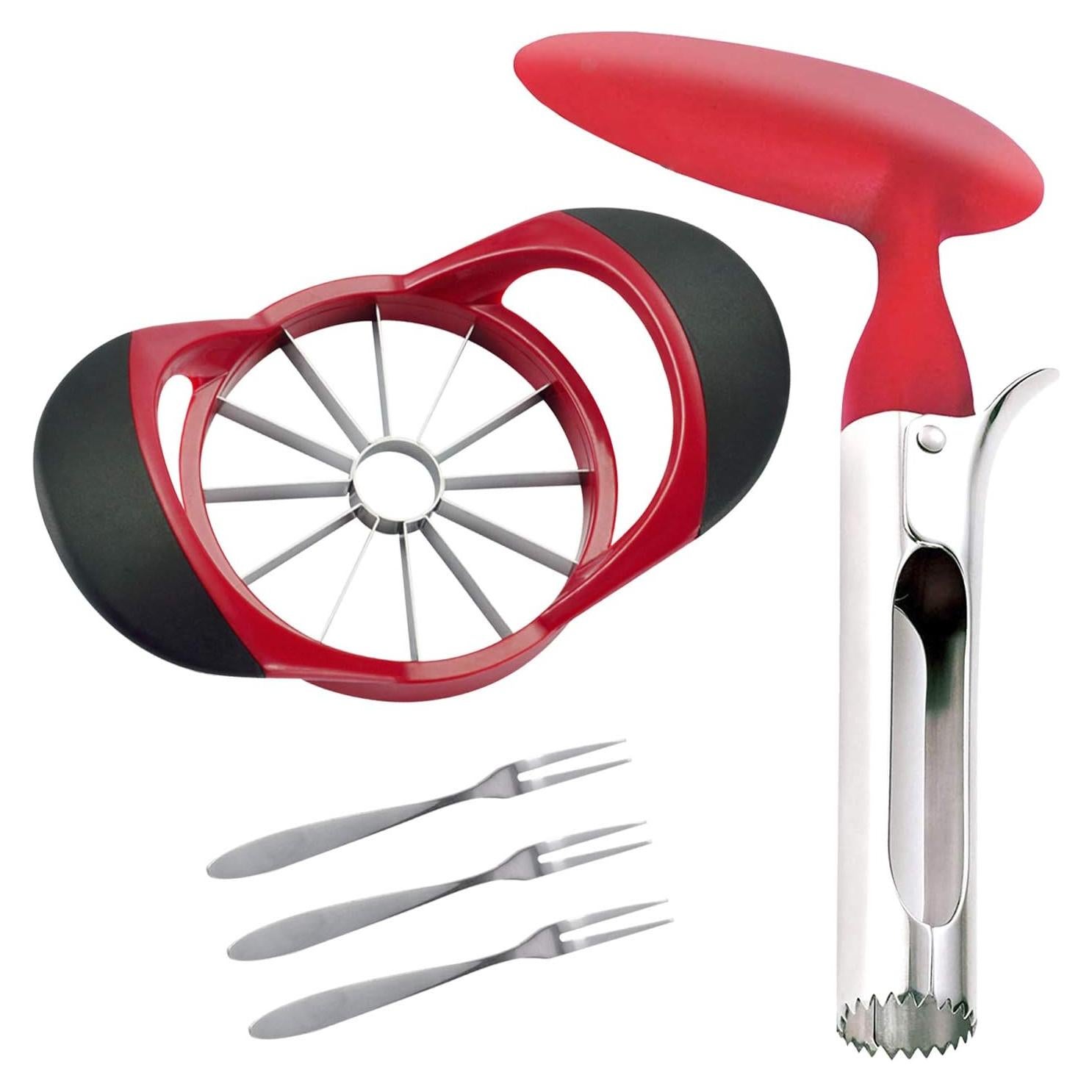 Kit Cortador y Descorazonador de Manzanas SINGARE - 12 Cuchillas