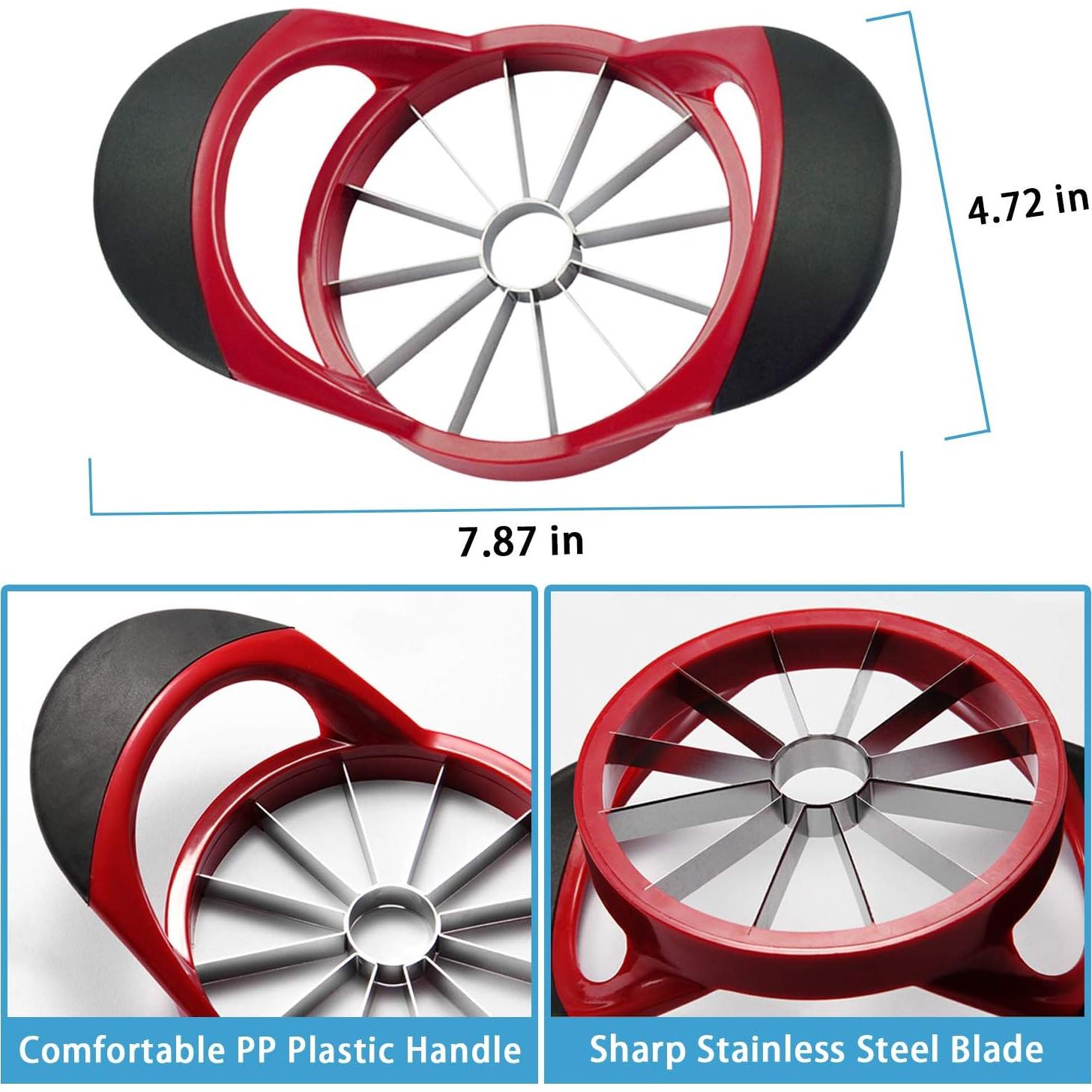 Kit Cortador y Descorazonador de Manzanas SINGARE - 12 Cuchillas