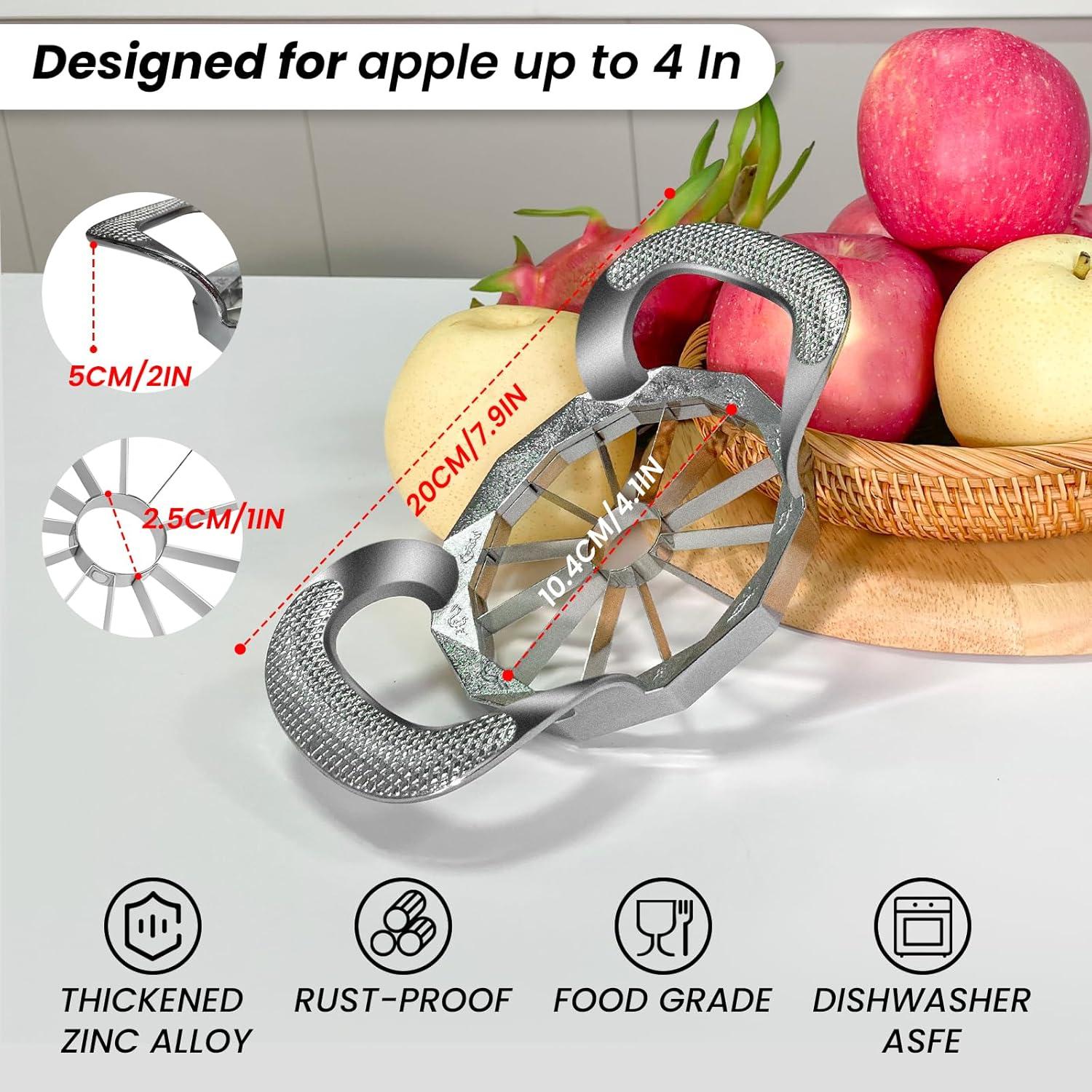 Cortador de Manzanas SPEENSUN Metálico 12 Cuchillas 10 cm