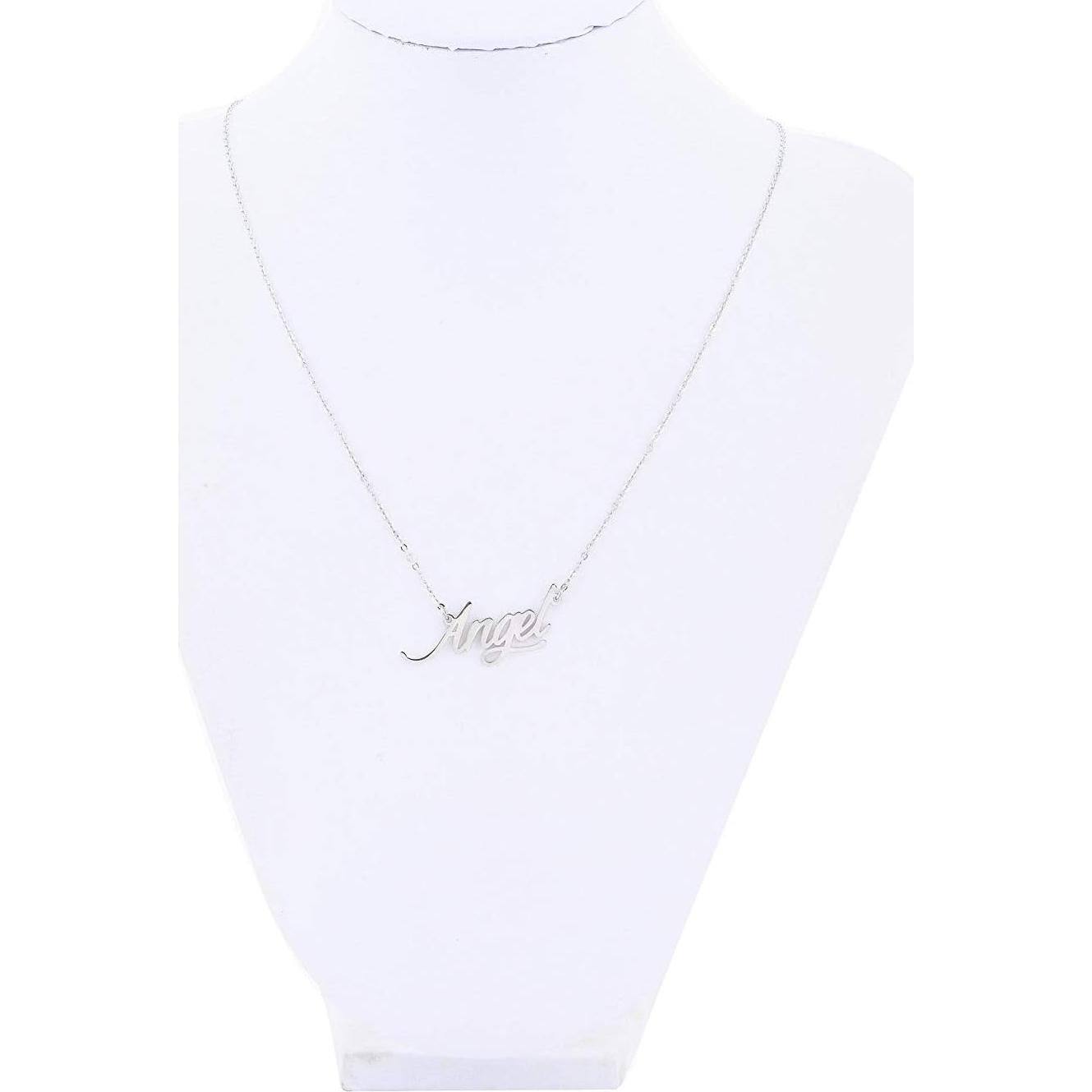 Collar Personalizado HUAN XUN 40.64 cm Acero Inoxidable