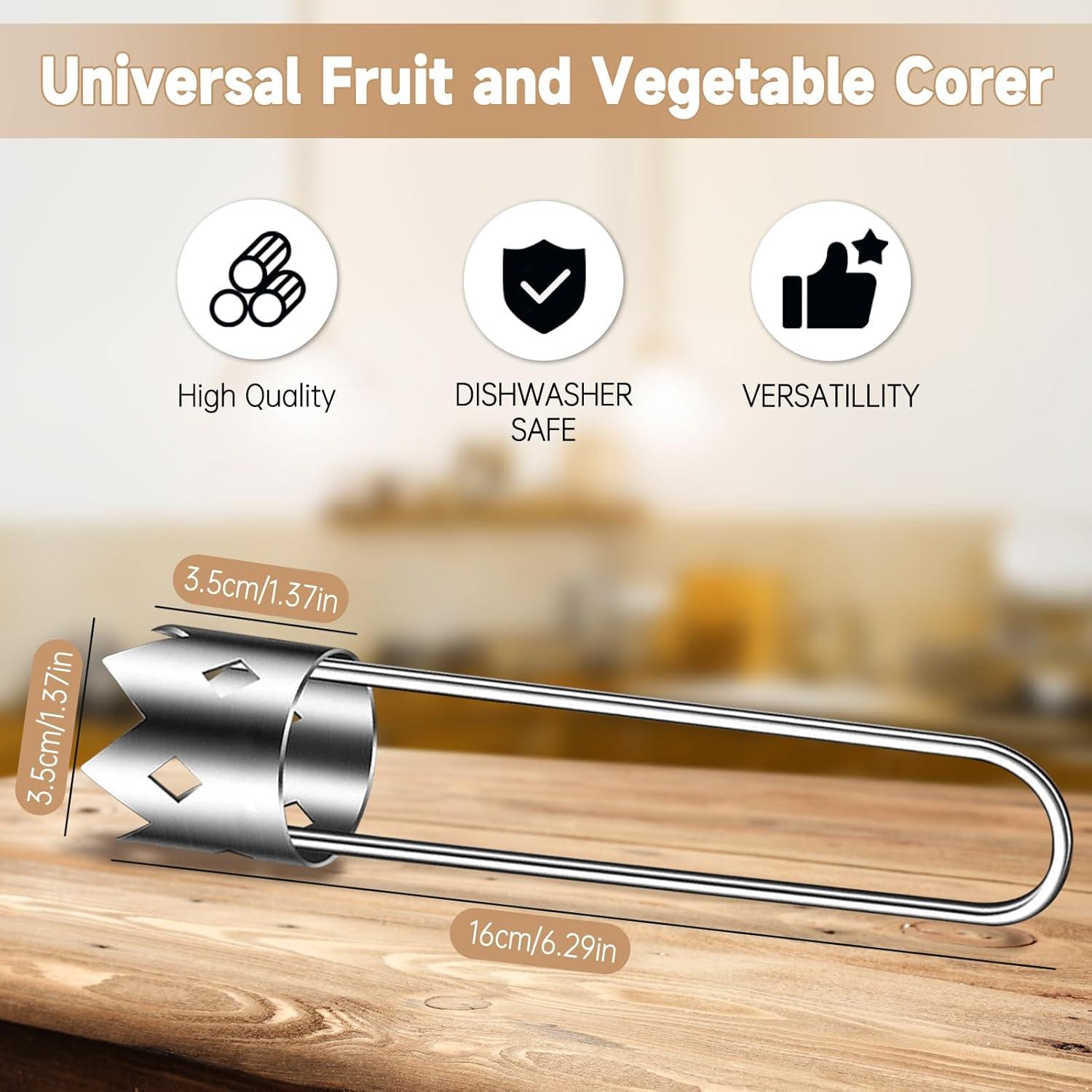 Descorazonador de Manzanas y Pimientos Acero Inoxidable 1 Pcs