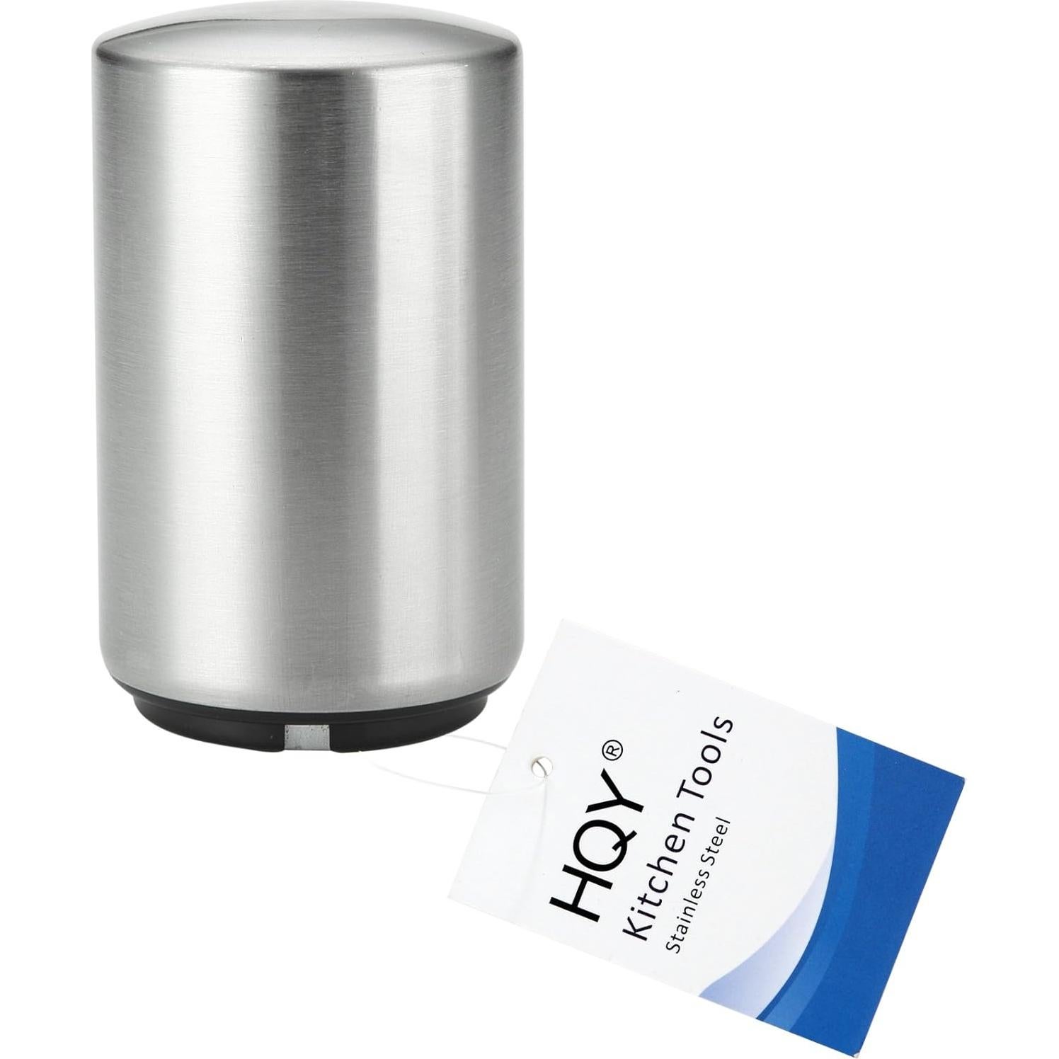 Abrebotellas Automático HQY de Acero Inoxidable - Fácil Uso