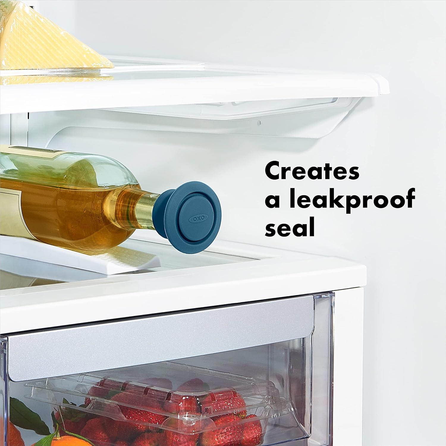 Tapones de Vino de Silicona OXO Good Grips 3 Piezas