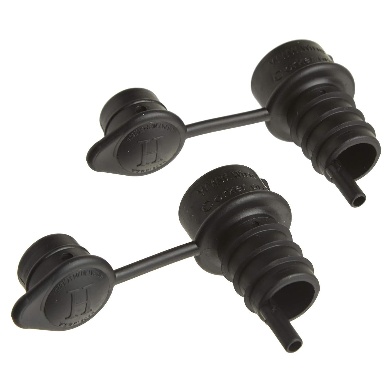 Corker de Haley 5-en-1 Aerador y Tapón de Vino - 2 Paquete