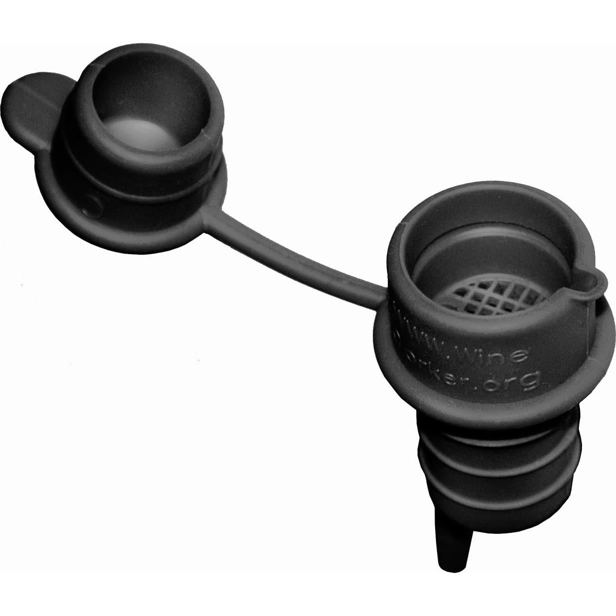 Corker de Haley 5-en-1 Aerador y Tapón de Vino - 2 Paquete