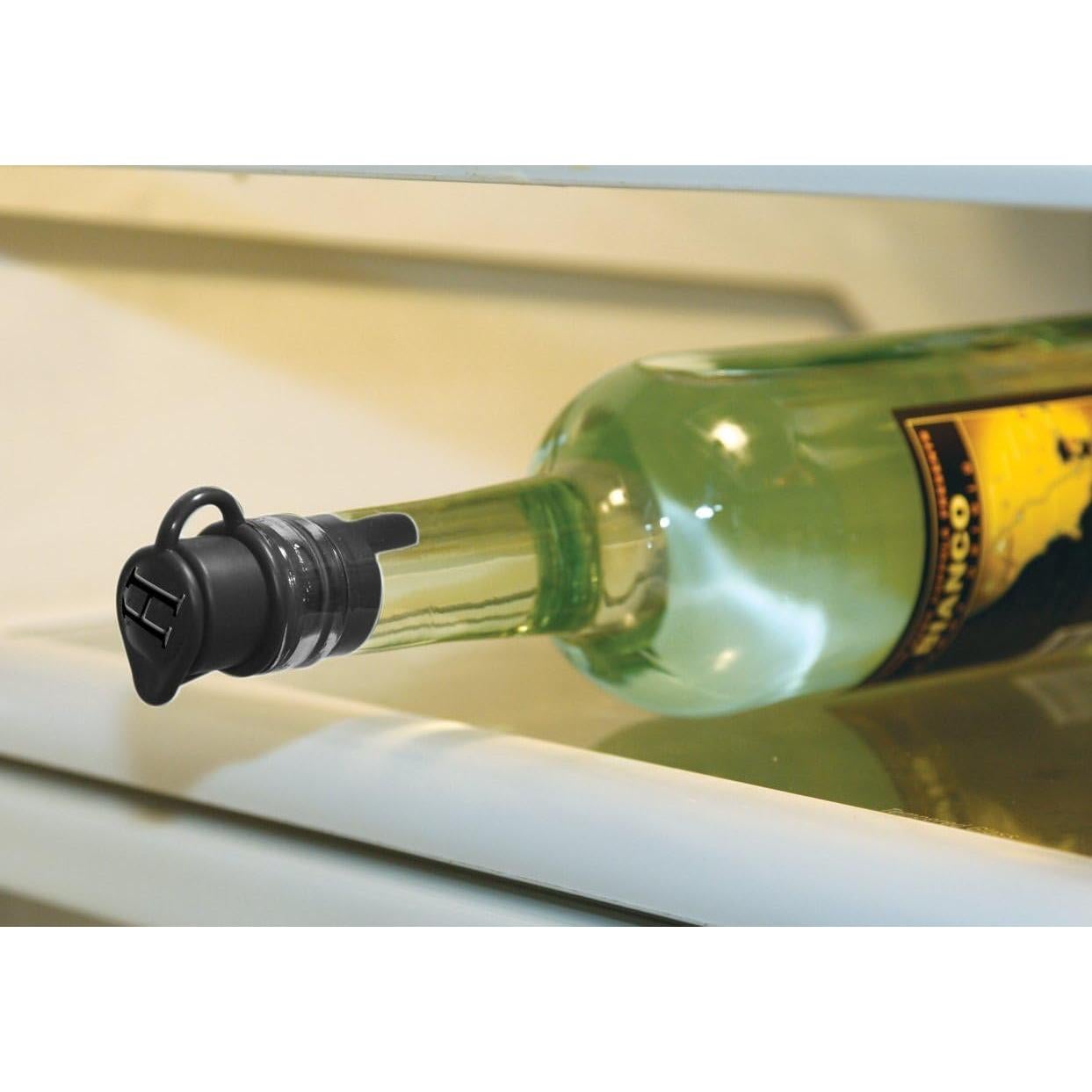 Corker de Haley 5-en-1 Aerador y Tapón de Vino - 2 Paquete