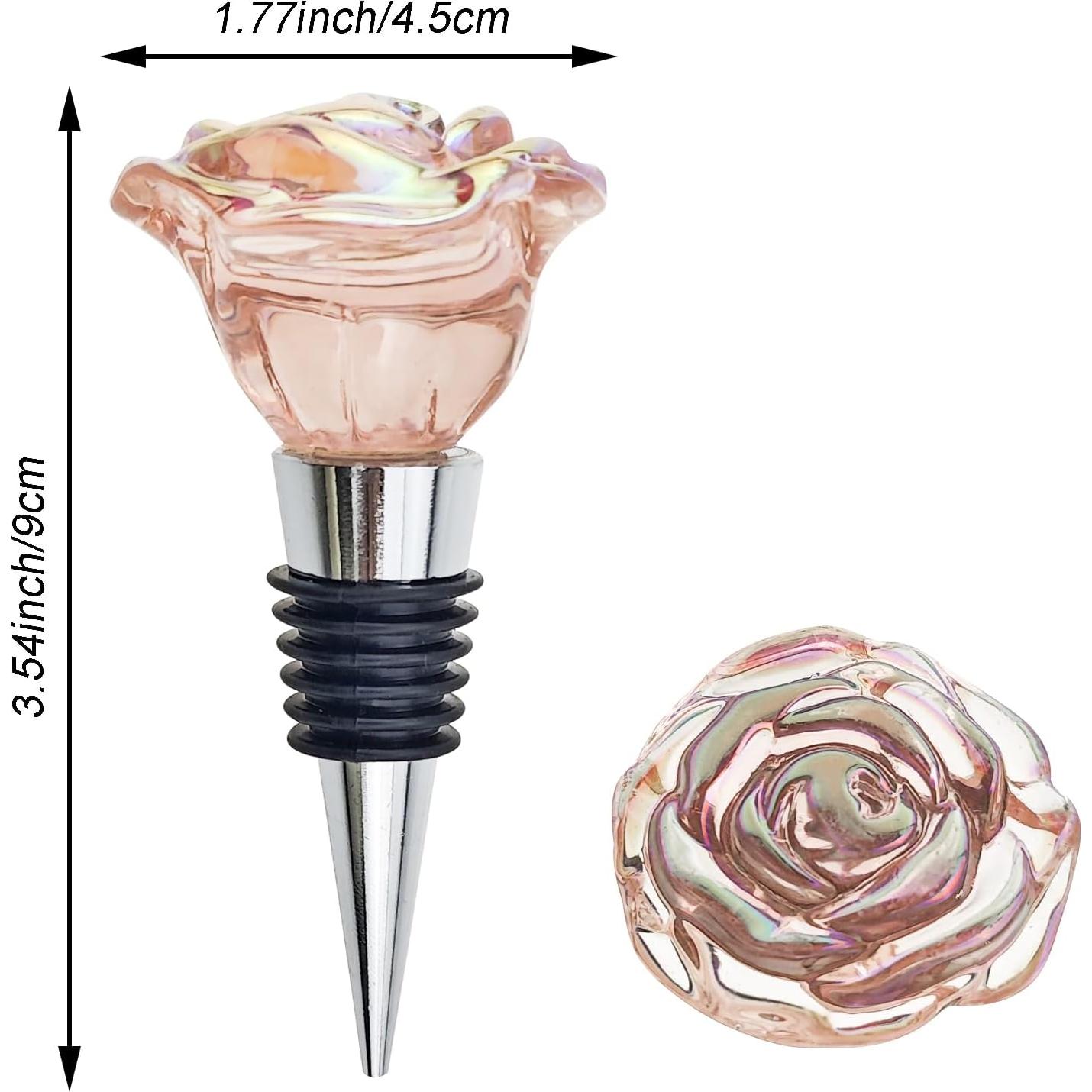 2 Tapones de Vino Rosado Arvintas - Corchos Reutilizables