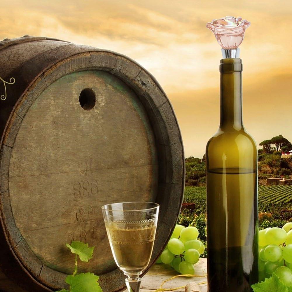 2 Tapones de Vino Rosado Arvintas - Corchos Reutilizables