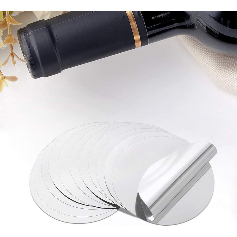 100 Vertedores de Vino Plateados Groupcow Antigoteo