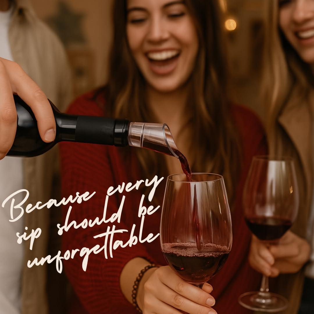 Aerador y Vertedor de Vino Kandohaus - Set 2 Accesorios