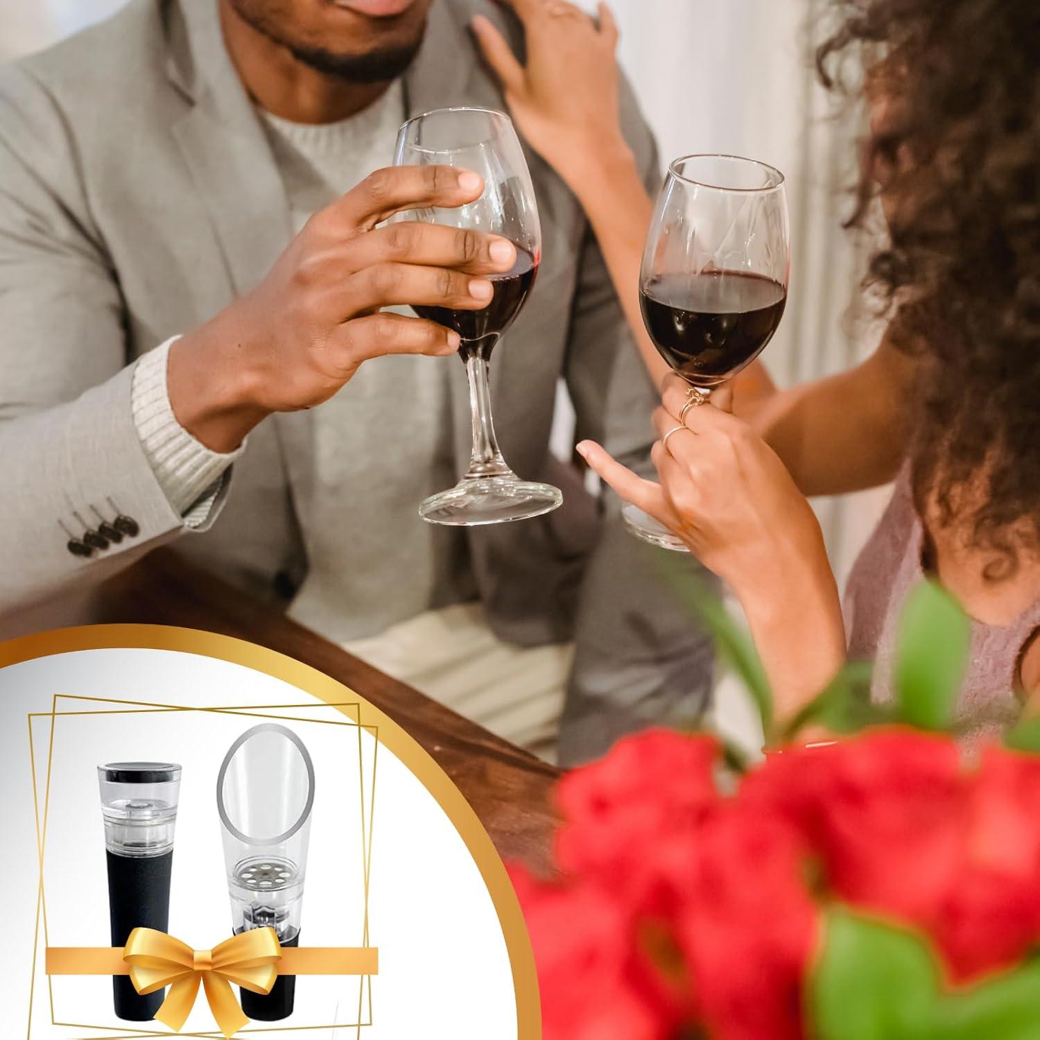 Aerador y Vertedor de Vino Kandohaus - Set 2 Accesorios