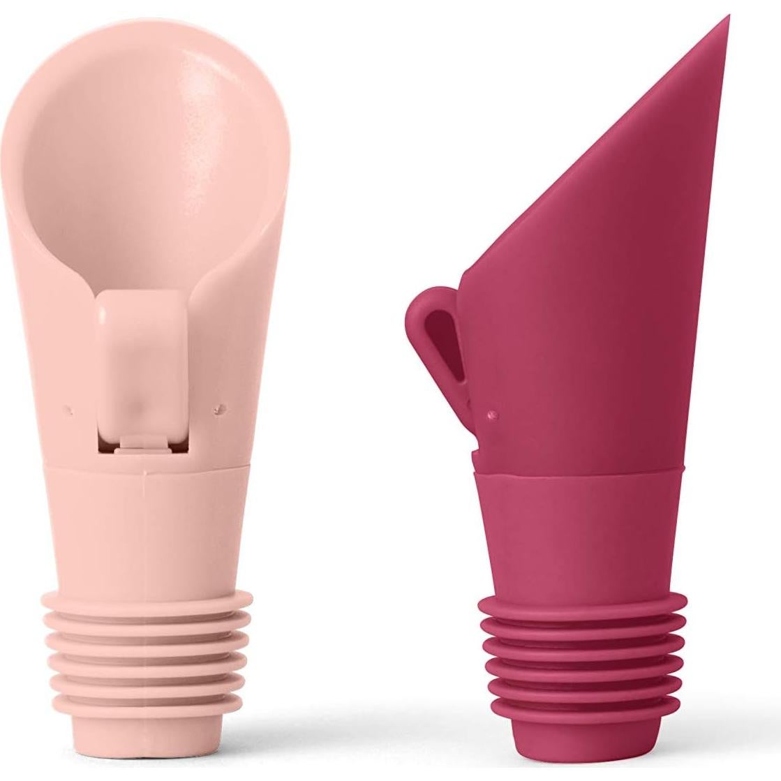 Tapones de Vino Houdini Flipper Set de 2 Colores Variados