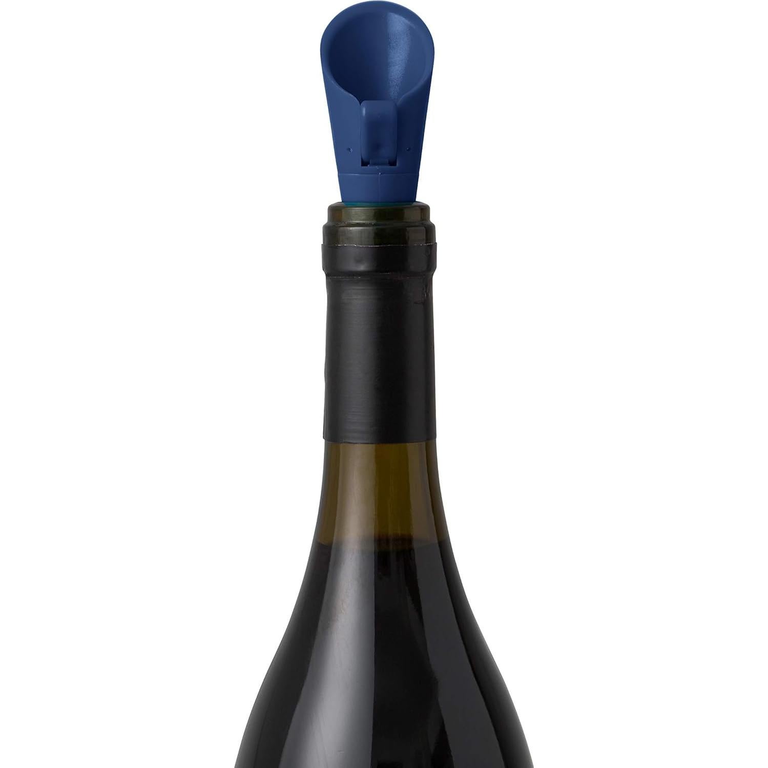 Tapones de Vino Houdini Flipper Set de 2 Colores Variados