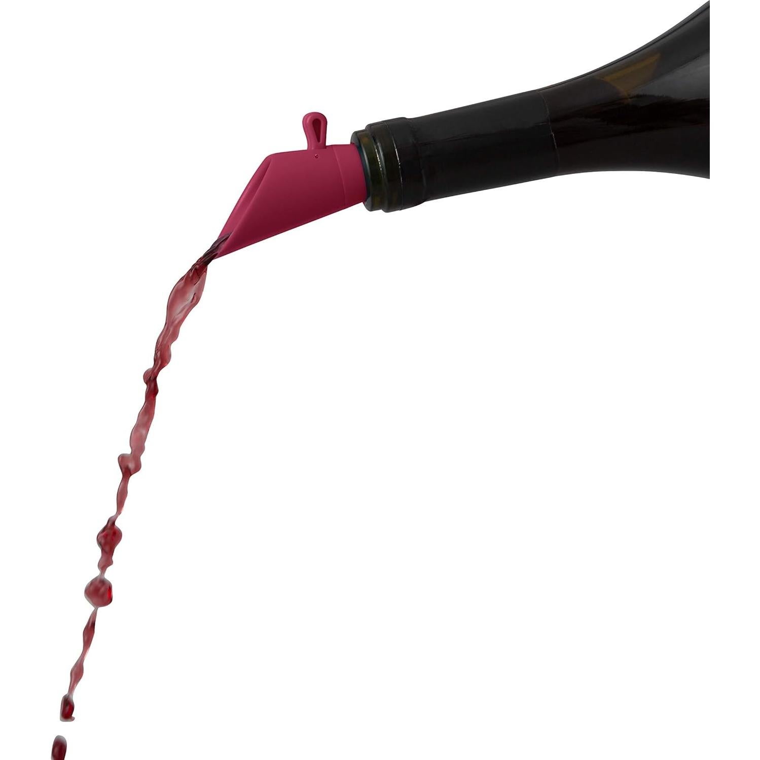 Tapones de Vino Houdini Flipper Set de 2 Colores Variados