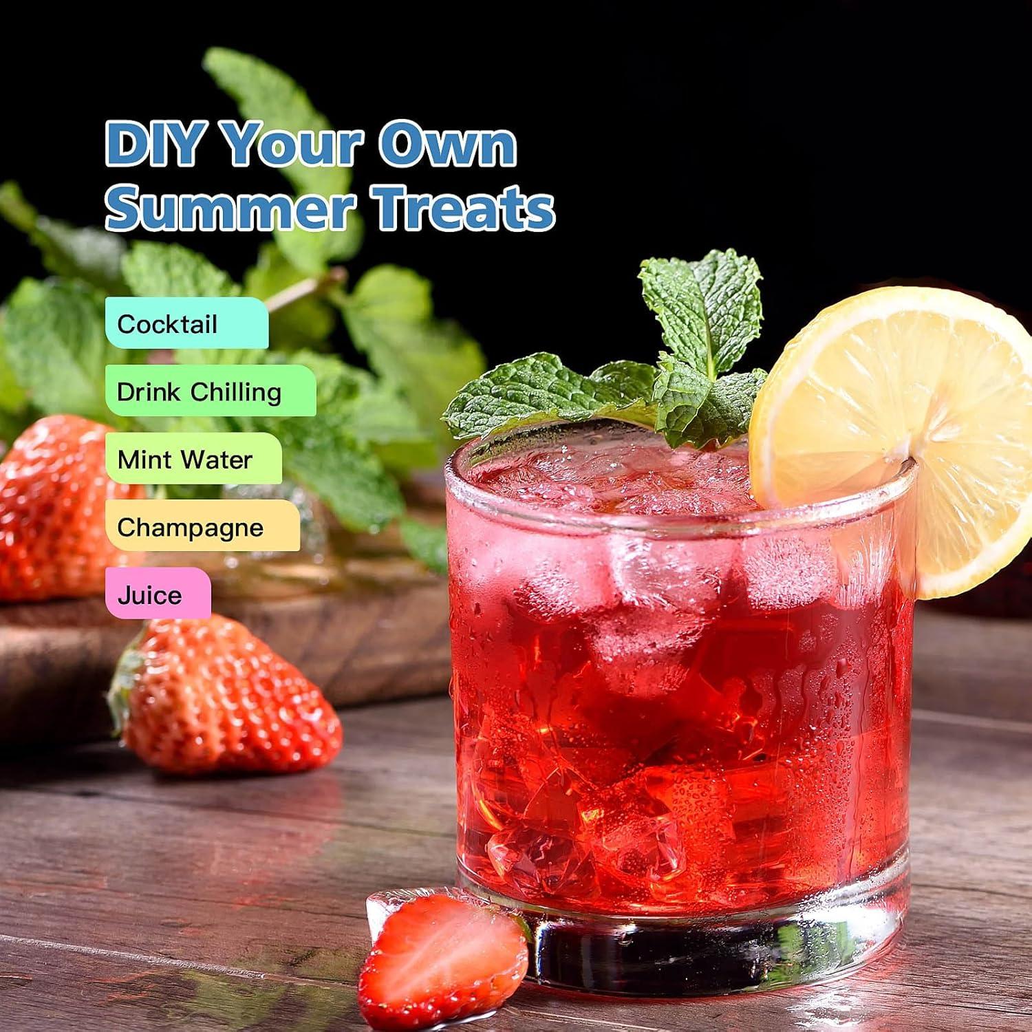 Bandejas de Hielo Azyh con Tapa - 3 Moldes de Silicona 37 Rejillas