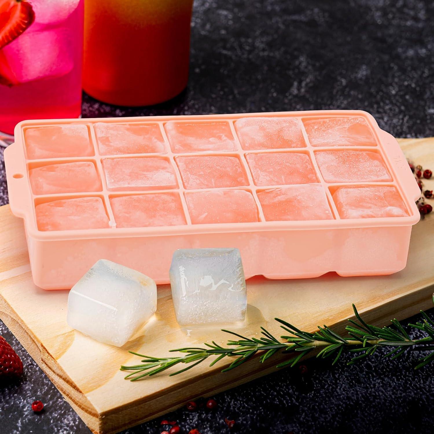 Bandeja de Hielo Reespring 2 Piezas Silicona 15 Cubos Grande