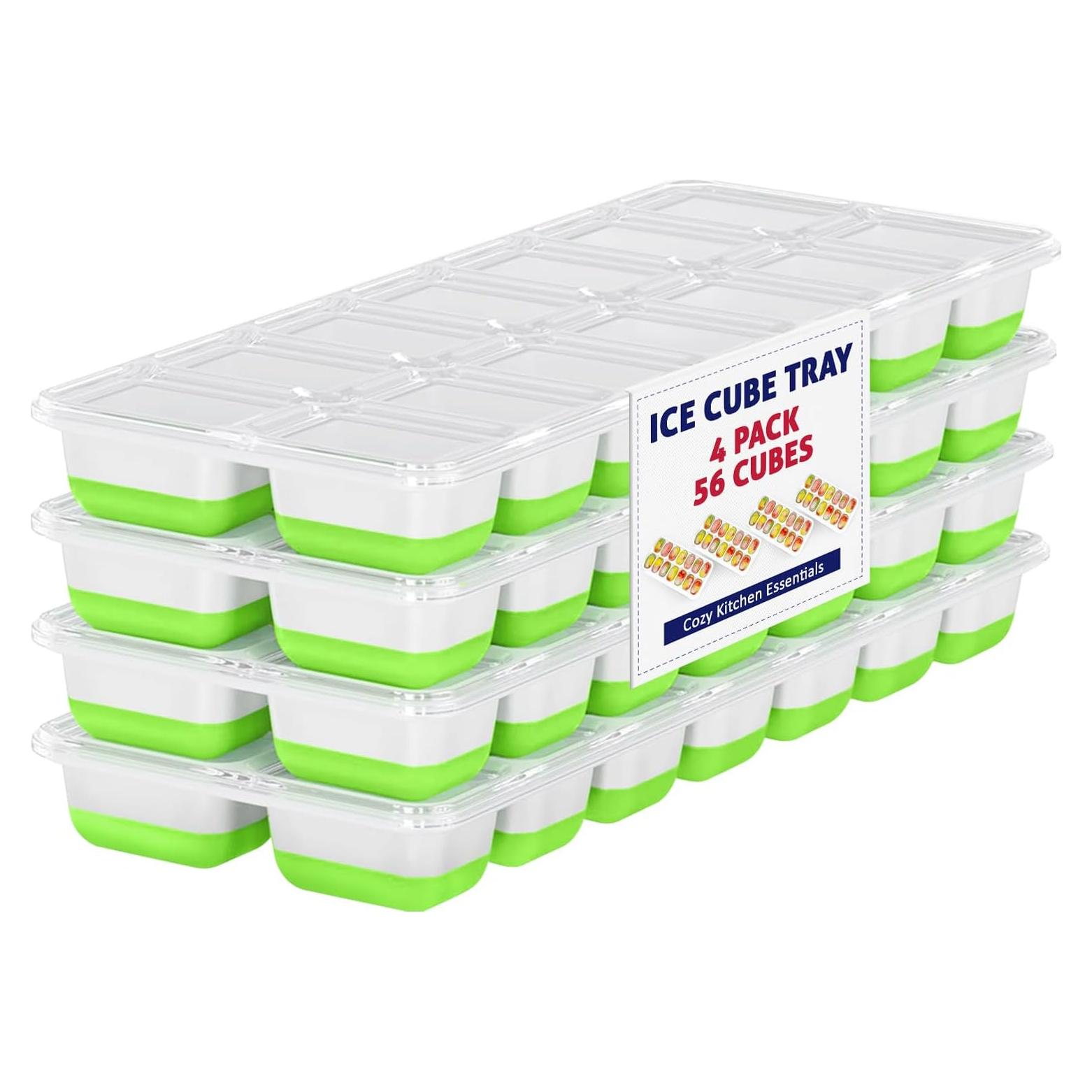 Bandeja de Hielo CKE Esenciales de Cocina Acogedora 4PK Verde
