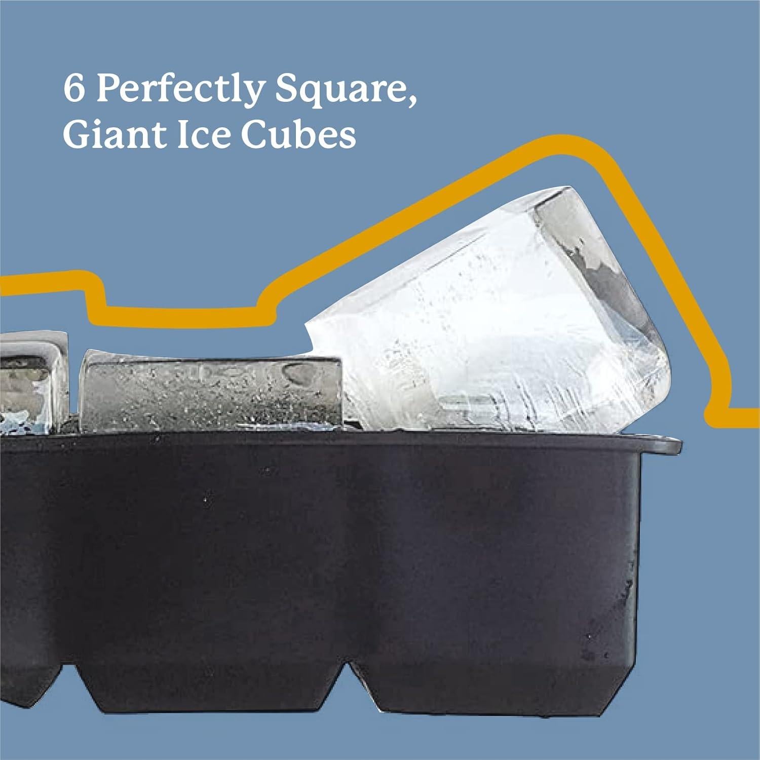 Bandejas de Hielo de Silicona Samuelworld - Combo 4 Esferas y 6 Cubos