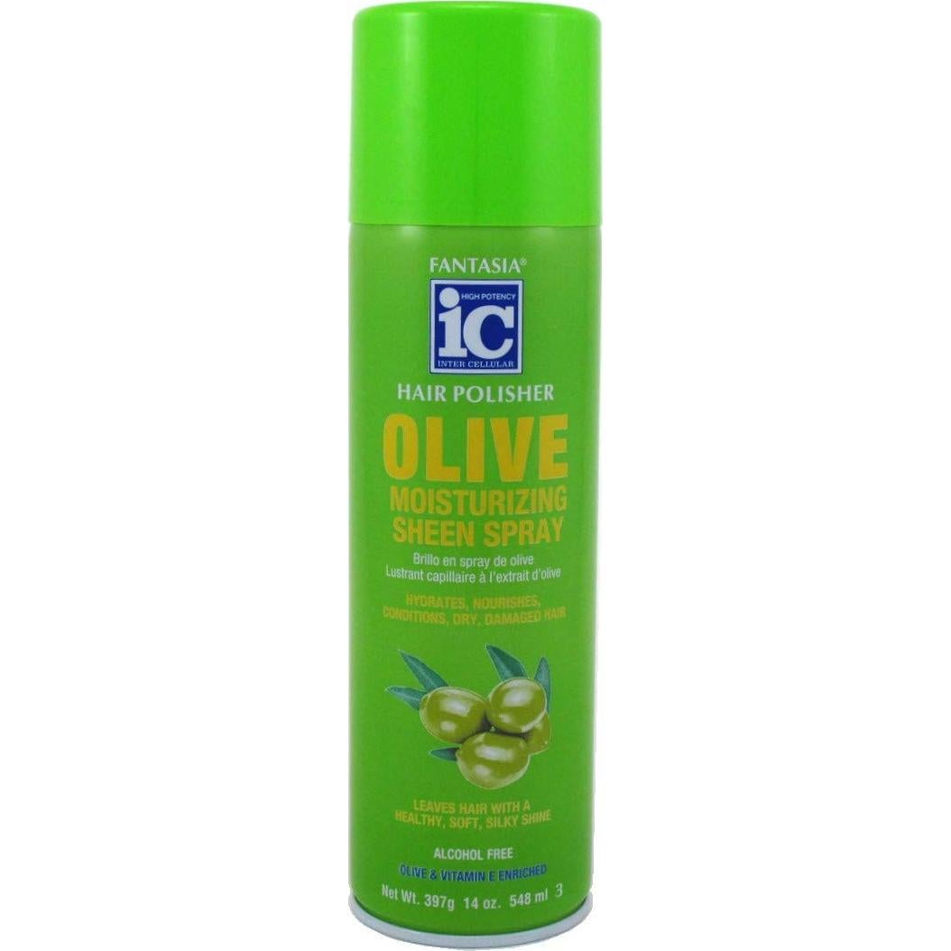 Spray Hidratante Fantasia de Brillo de Oliva 792ml - 2 Piezas