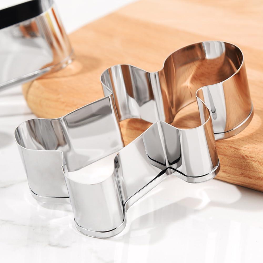 Juego de Cortadores de Galletas de Navidad YomiFamily - 6 Piezas