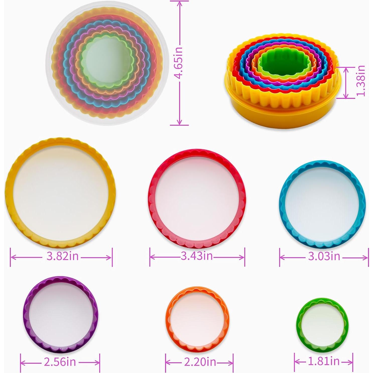 Juego de Cortadores de Galletas Bolonie - 6 Piezas Variadas