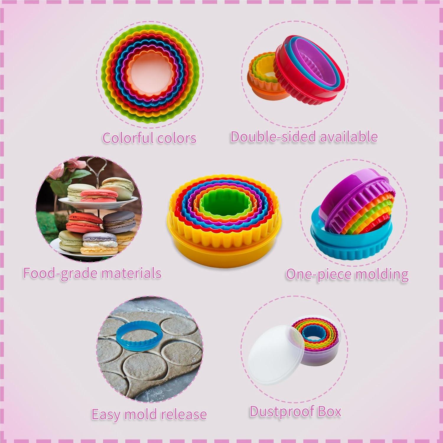 Juego de Cortadores de Galletas Bolonie - 6 Piezas Variadas