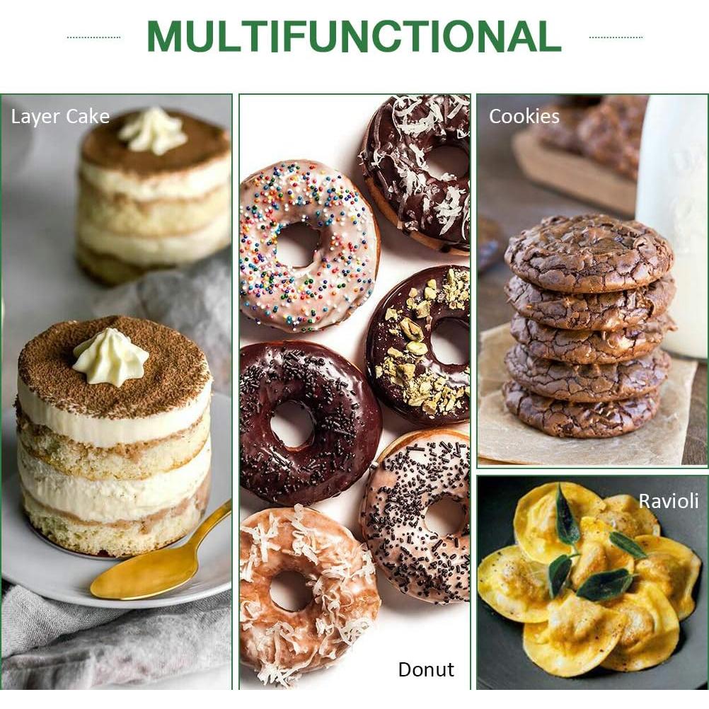 Conjunto de Cortadores de Galletas Redondos Alimat PluS 12 Pzs