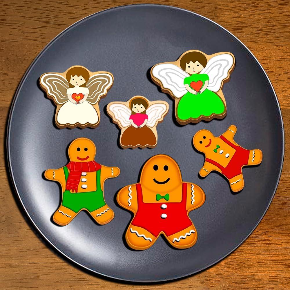 Juego de Cortadores de Galletas de Navidad YXCLIFE - 18 Piezas