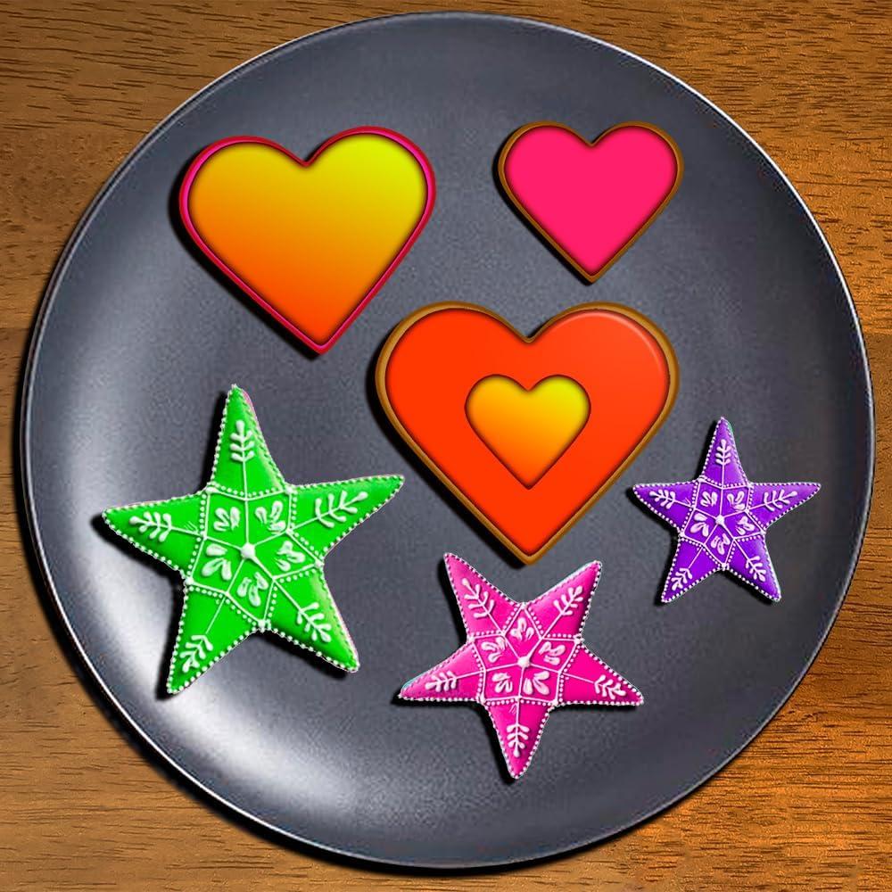 Juego de Cortadores de Galletas de Navidad YXCLIFE - 18 Piezas