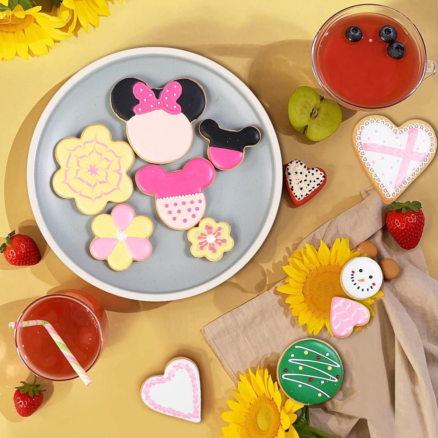 Juego de Cortadores de Galletas 18 Pcs BakingWorld - Acero Inoxidable