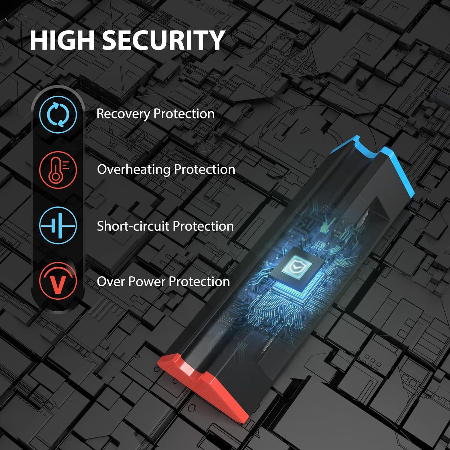 Dock de Carga Portátil SIWIQU para Nintendo Switch OLED 4K