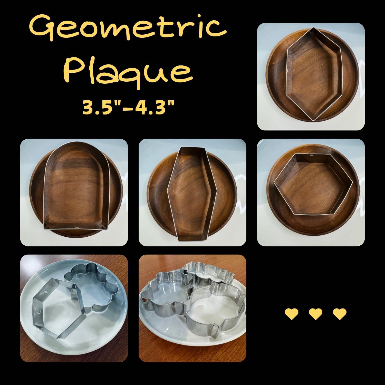 Juego de Cortadores de Galletas Auktosmn - 10 Piezas 10 cm