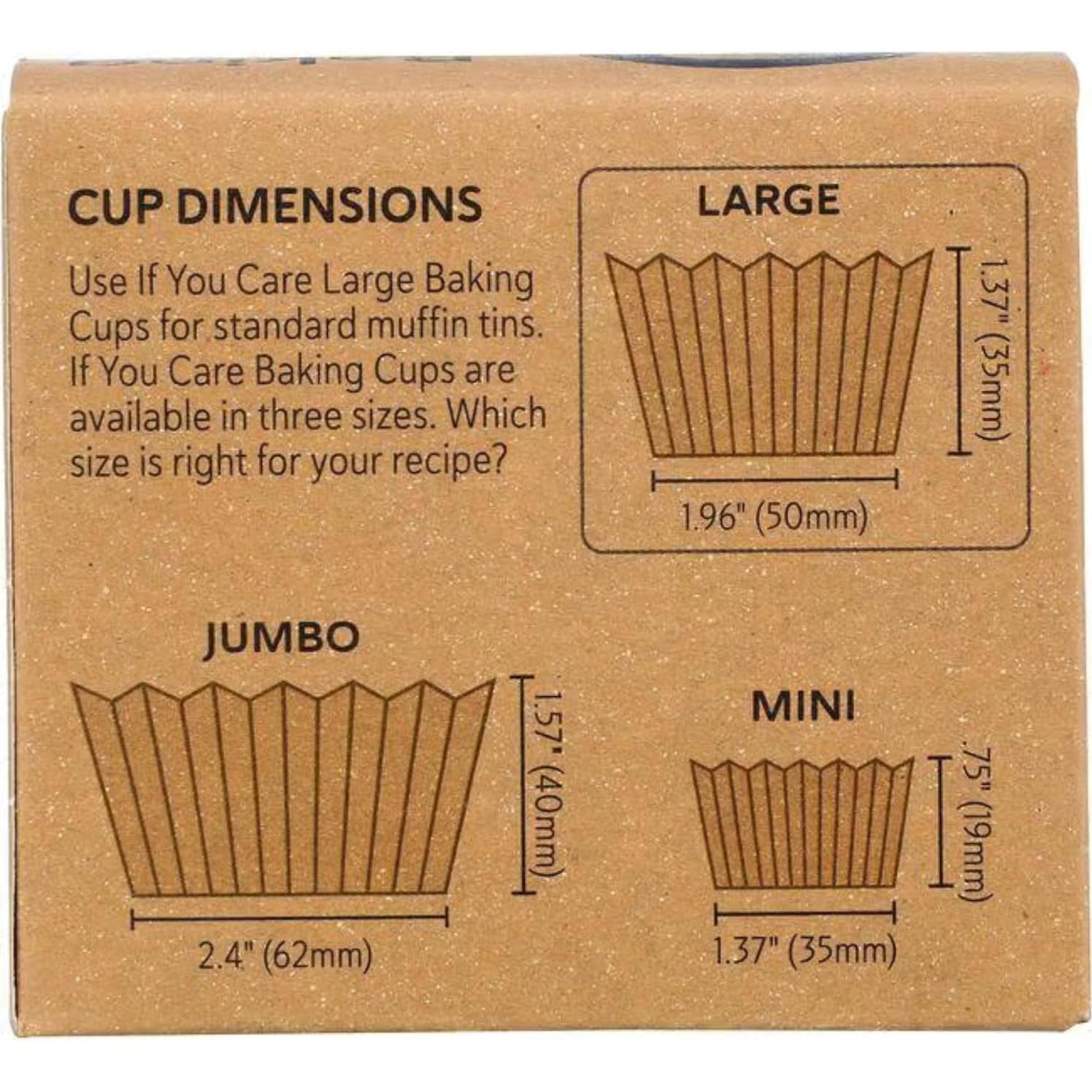 Tazas de Hornear Sin Blanquear Alere 60 Unidades x 3 Paquetes