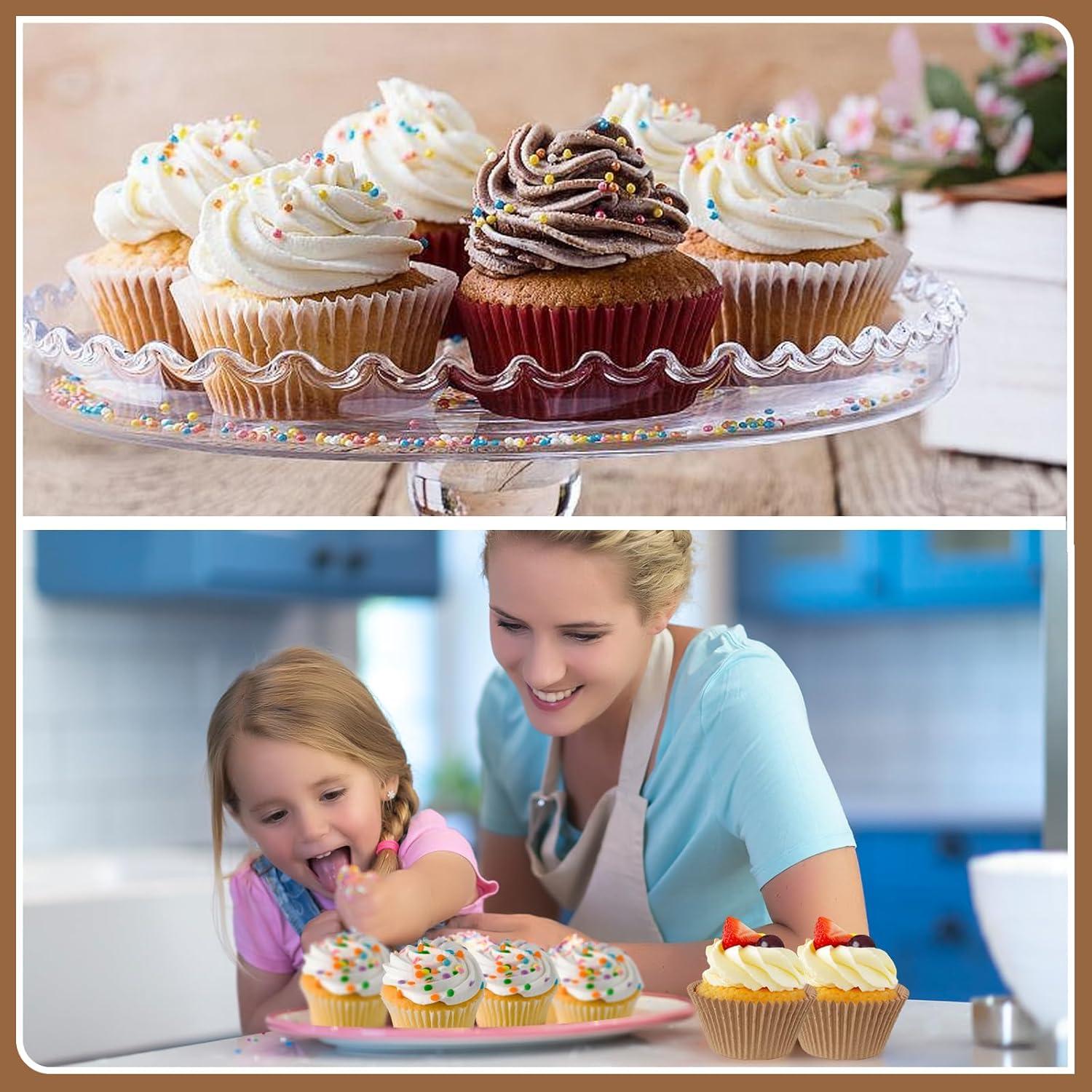 500 Forros de Cupcake Bake Choice - Papel Pergamino Natural