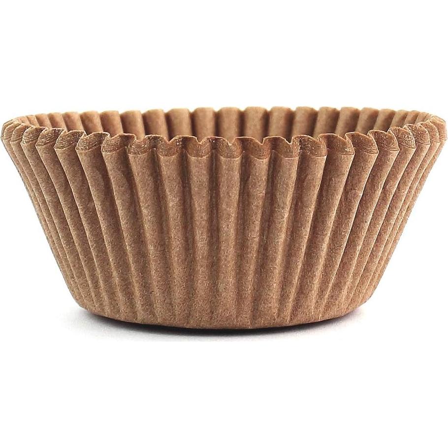 Moldes para Hornear Cupcakes Eoonfirst 200 Pcs Estándar Naturales